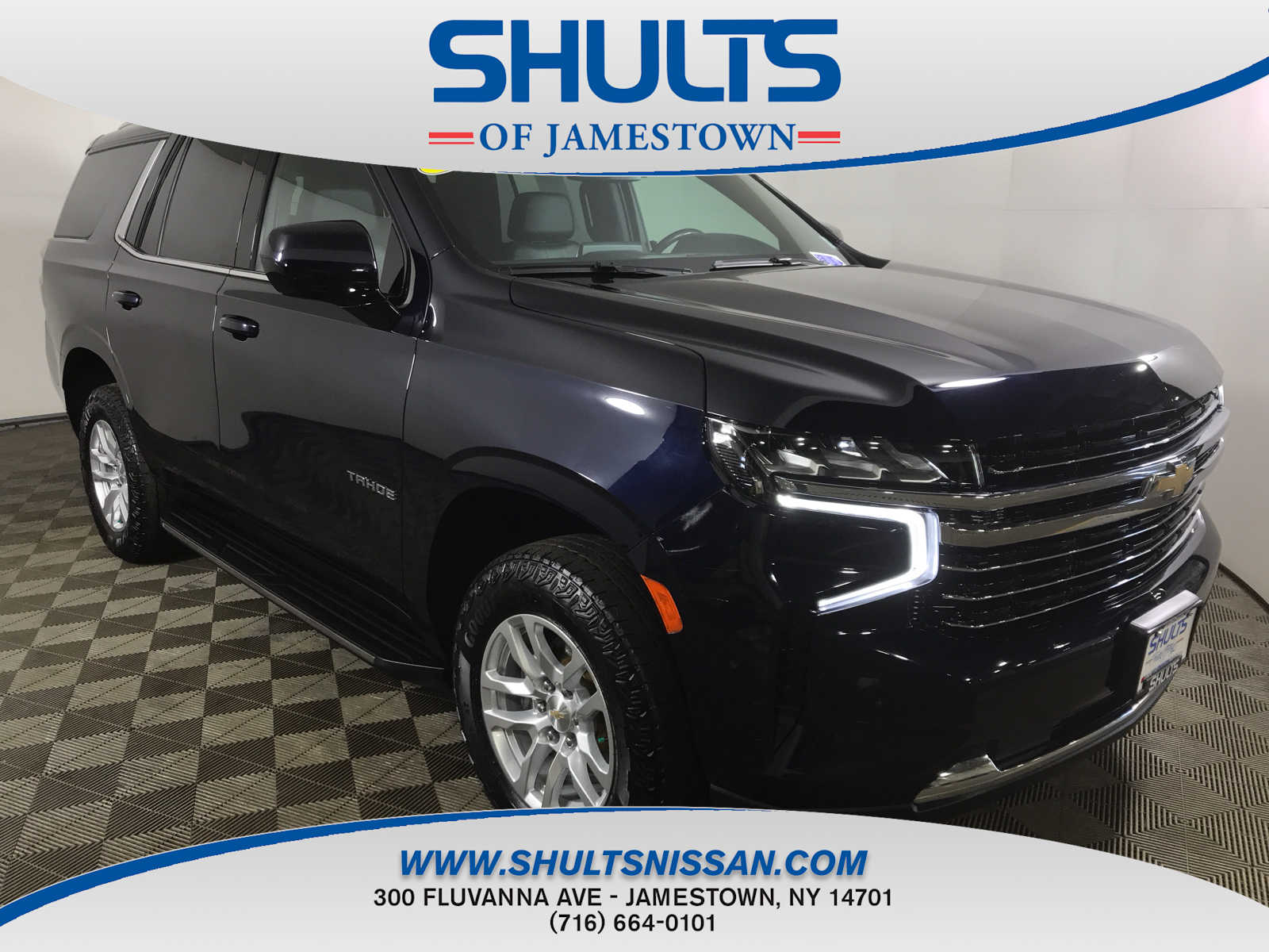 used 2021 Chevrolet Tahoe car, priced at $46,900