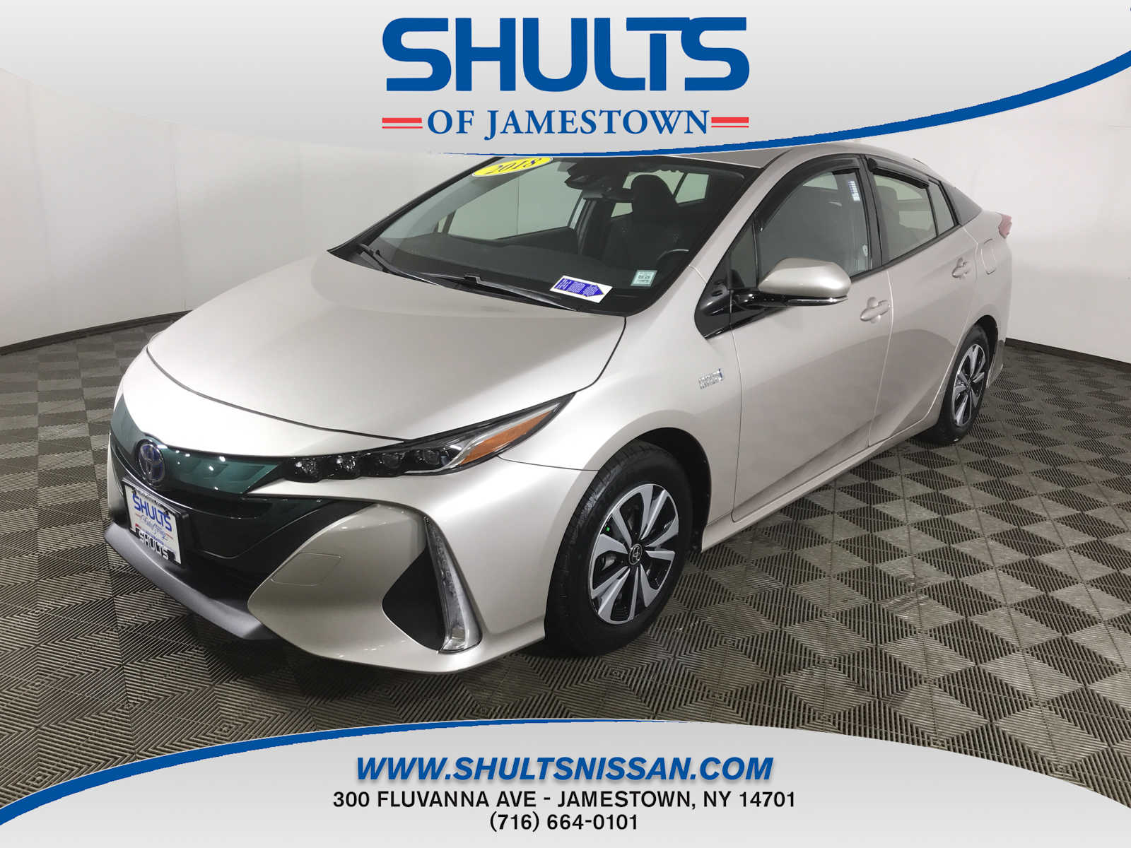 used 2018 Toyota Prius Prime car, priced at $19,900