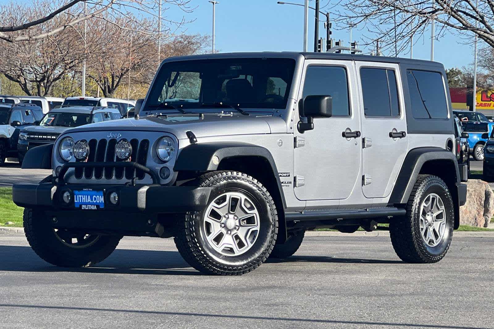used 2016 Jeep Wrangler Unlimited car, priced at $22,995