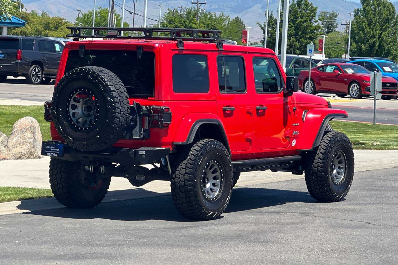 used 2018 Jeep Wrangler Unlimited car, priced at $34,995