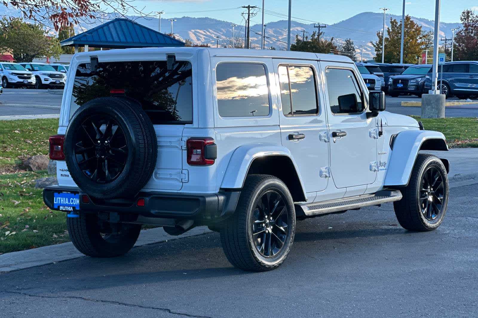 used 2023 Jeep Wrangler 4xe car, priced at $35,995