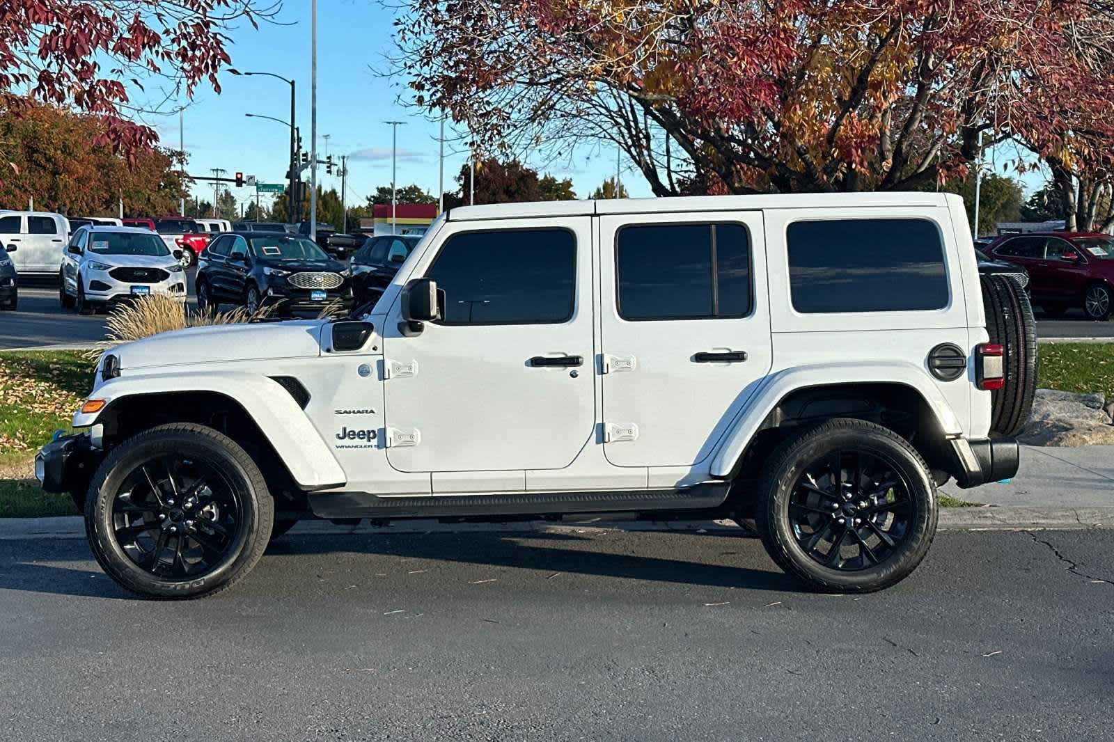 used 2023 Jeep Wrangler 4xe car, priced at $35,995