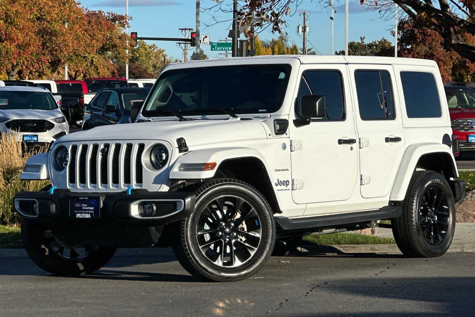 used 2023 Jeep Wrangler 4xe car, priced at $35,995