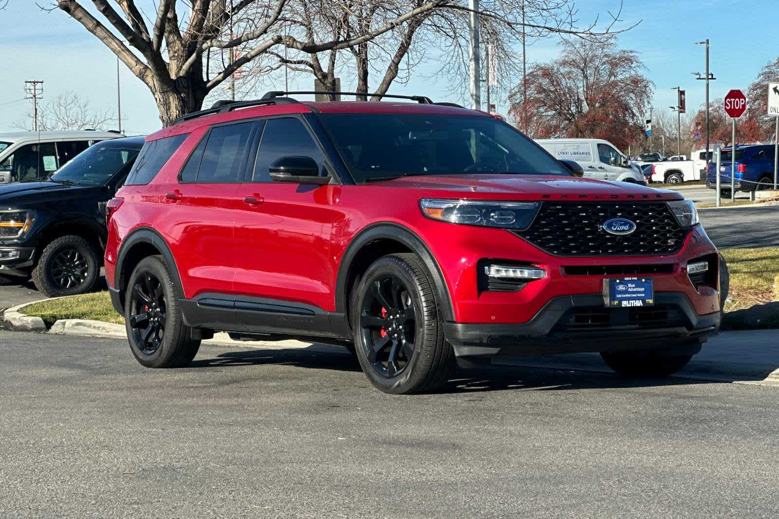 used 2022 Ford Explorer car, priced at $38,995