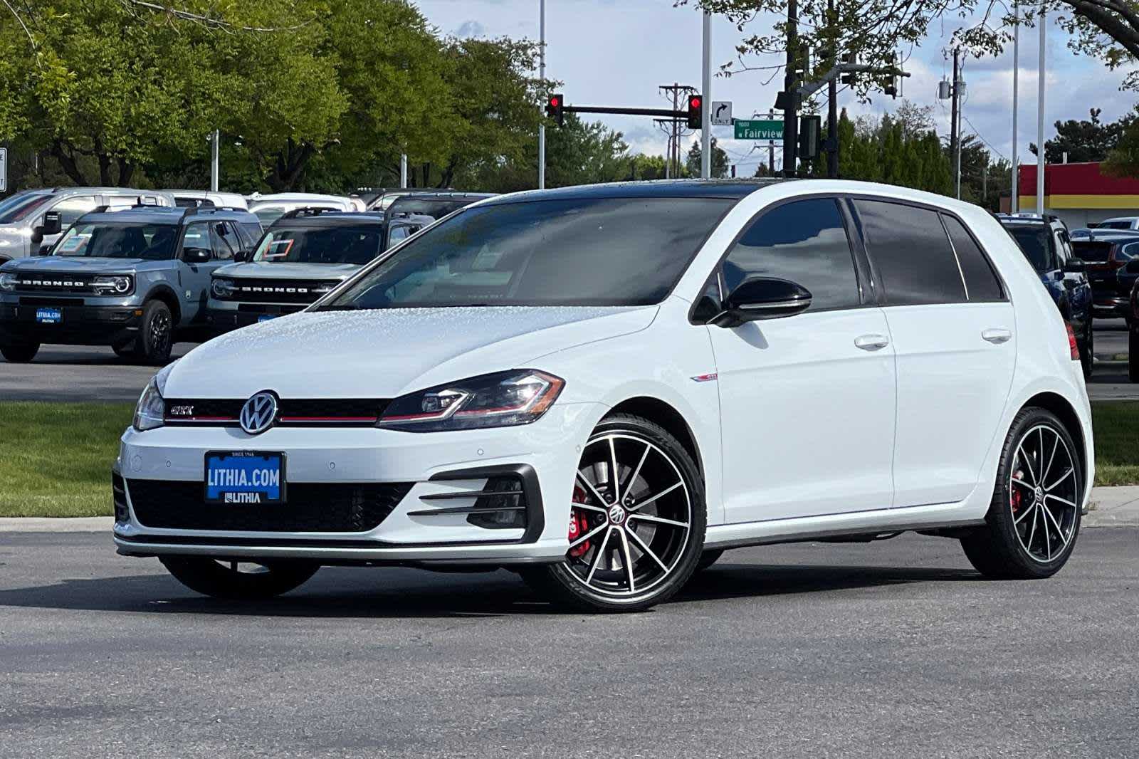 used 2021 Volkswagen Golf GTI car, priced at $28,995