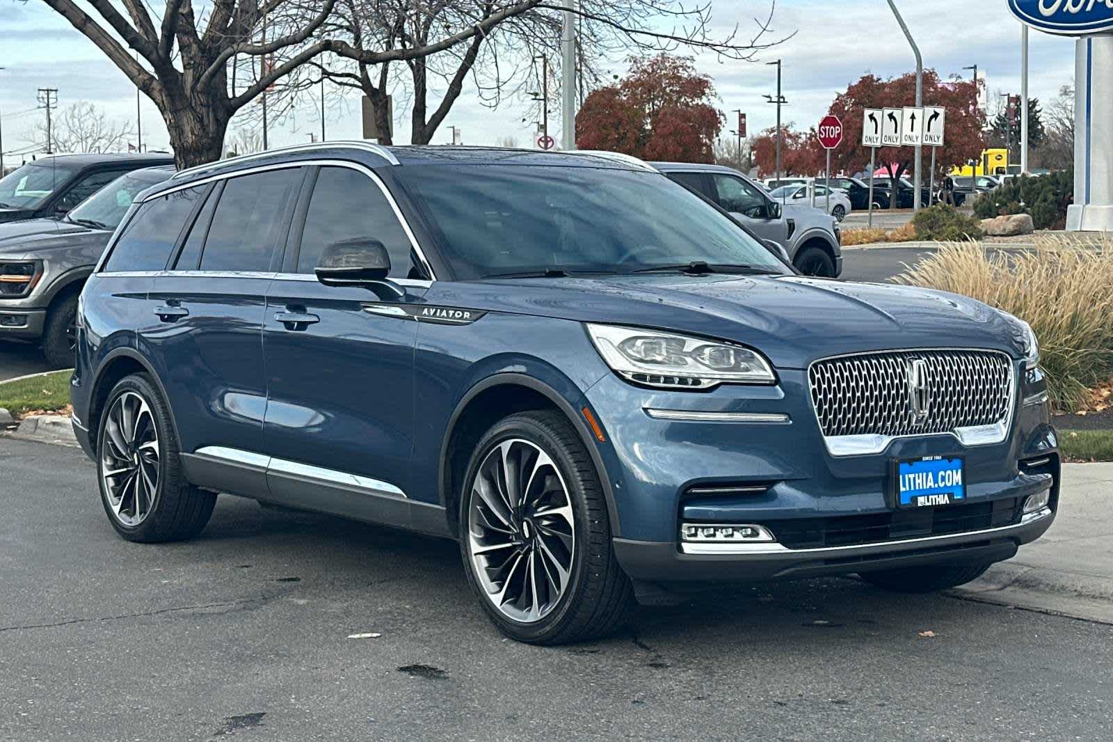 used 2020 Lincoln Aviator car, priced at $42,995