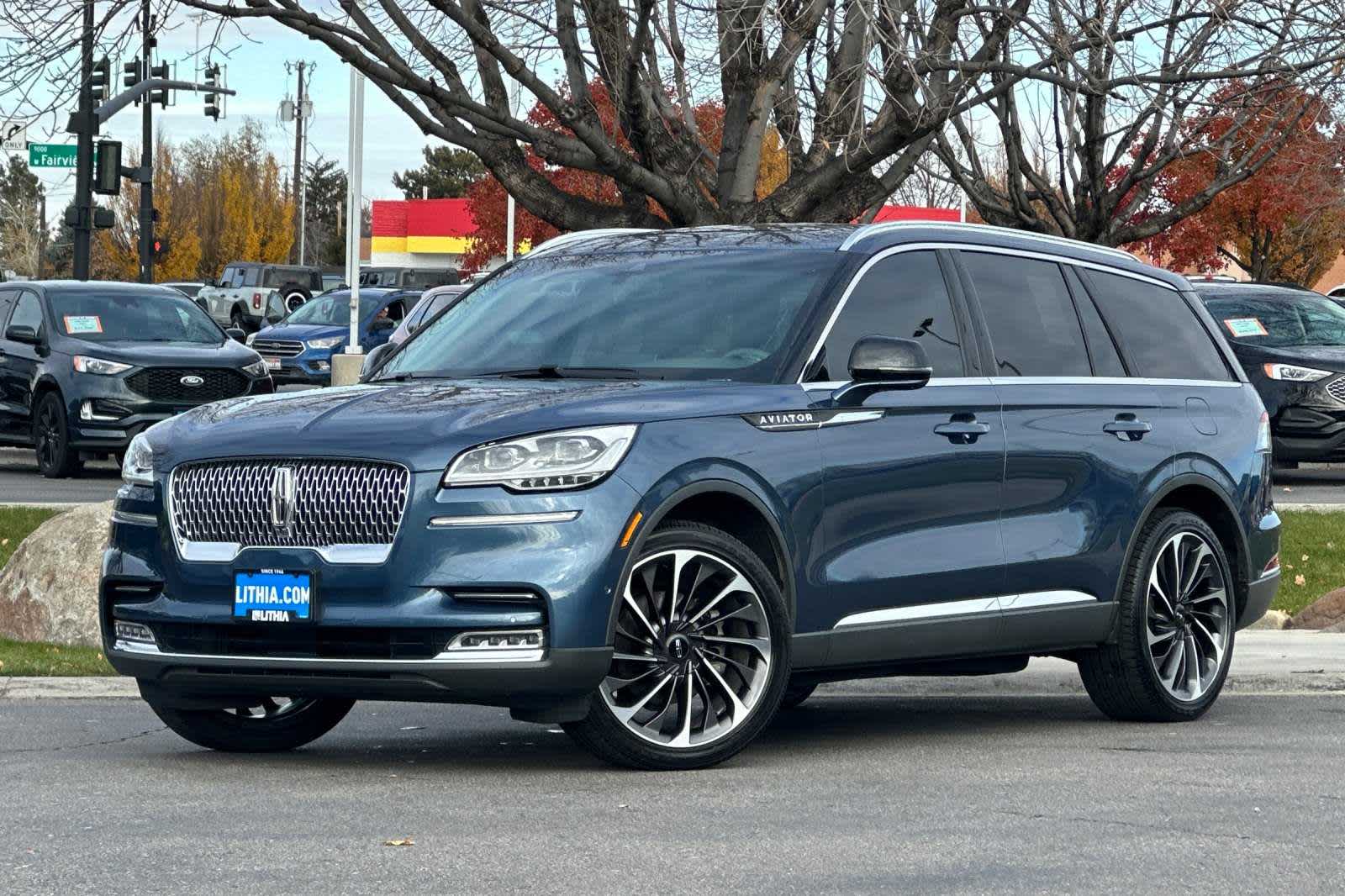 used 2020 Lincoln Aviator car, priced at $42,995