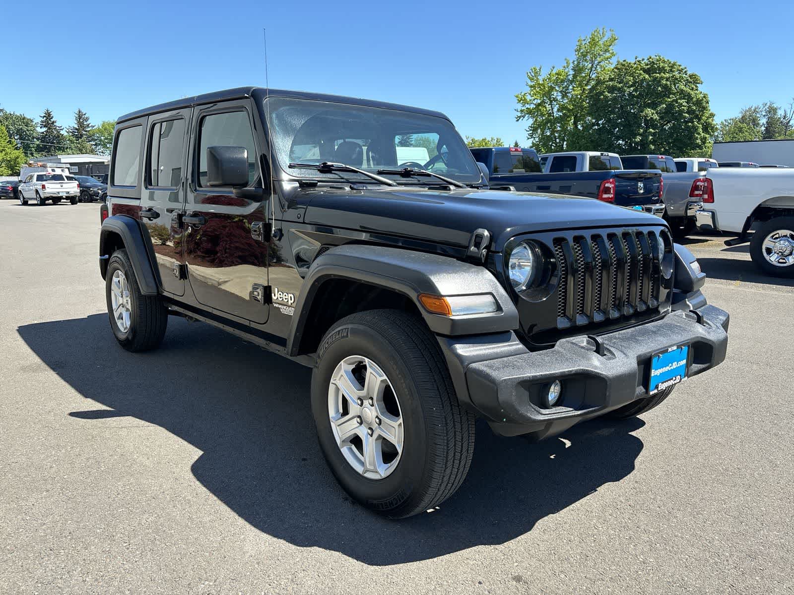 used 2020 Jeep Wrangler Unlimited car, priced at $27,990