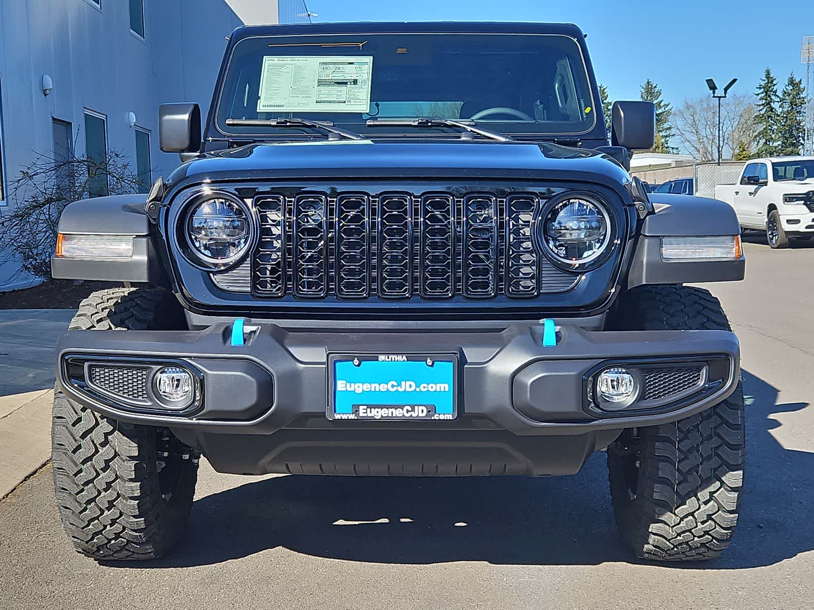 new 2024 Jeep Wrangler 4xe car, priced at $55,490