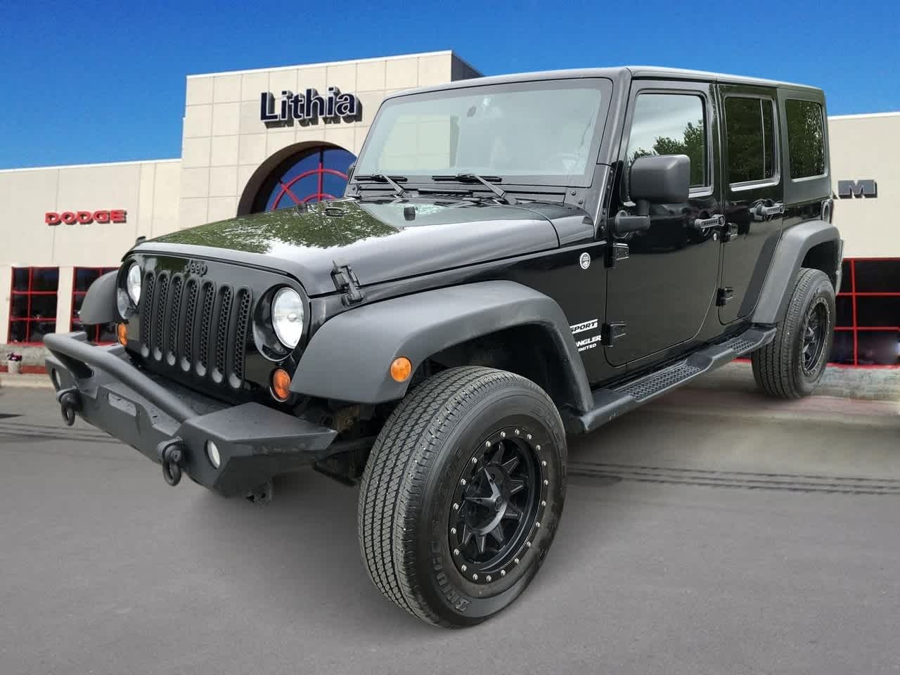 used 2013 Jeep Wrangler Unlimited car, priced at $19,995