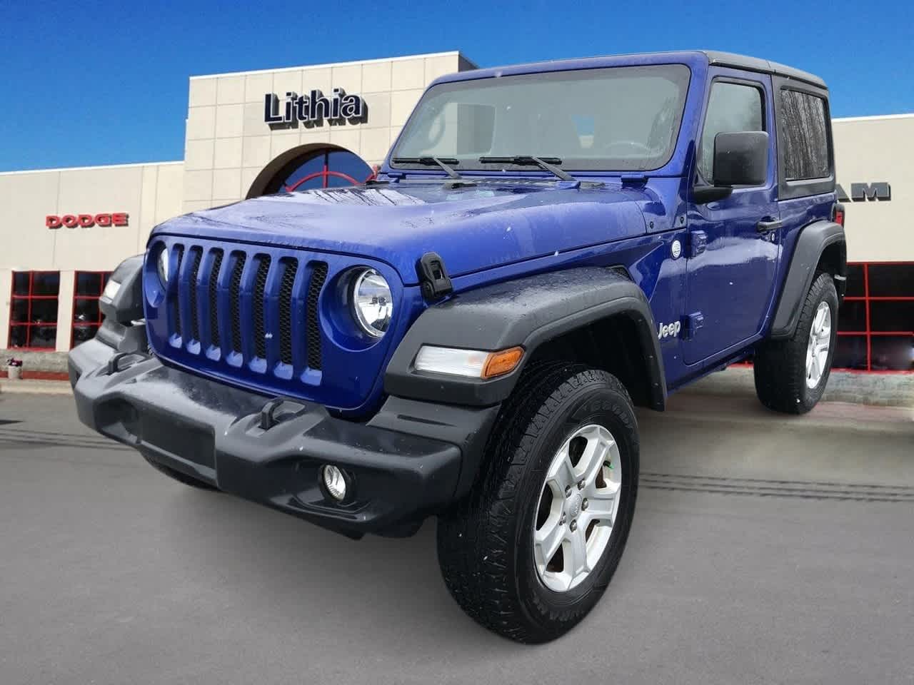 used 2020 Jeep Wrangler car, priced at $30,999