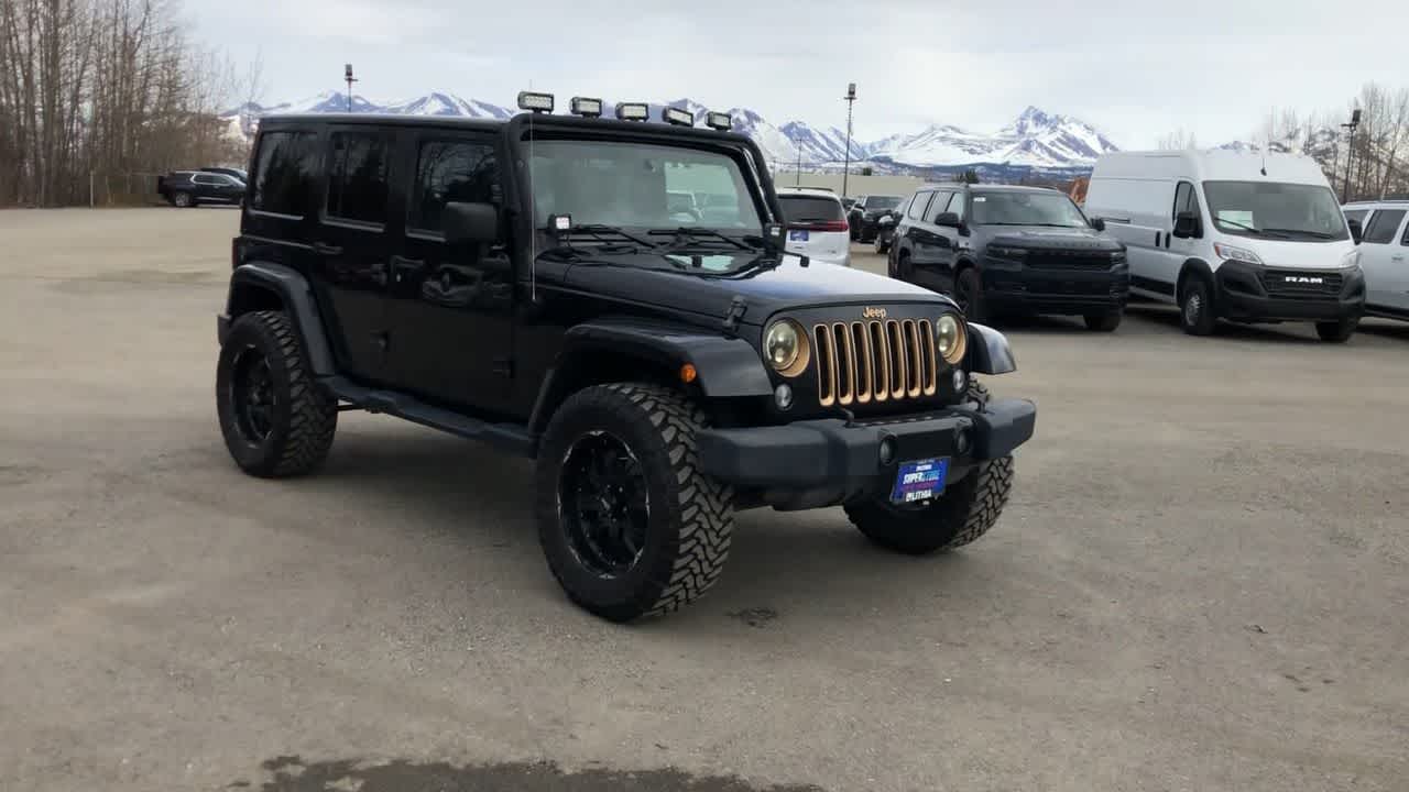 used 2014 Jeep Wrangler Unlimited car, priced at $24,990