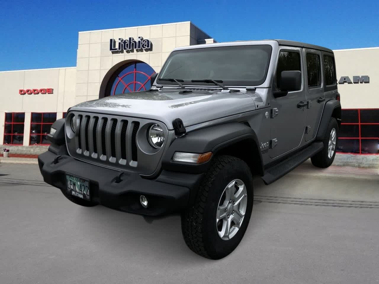 used 2021 Jeep Wrangler car, priced at $37,990