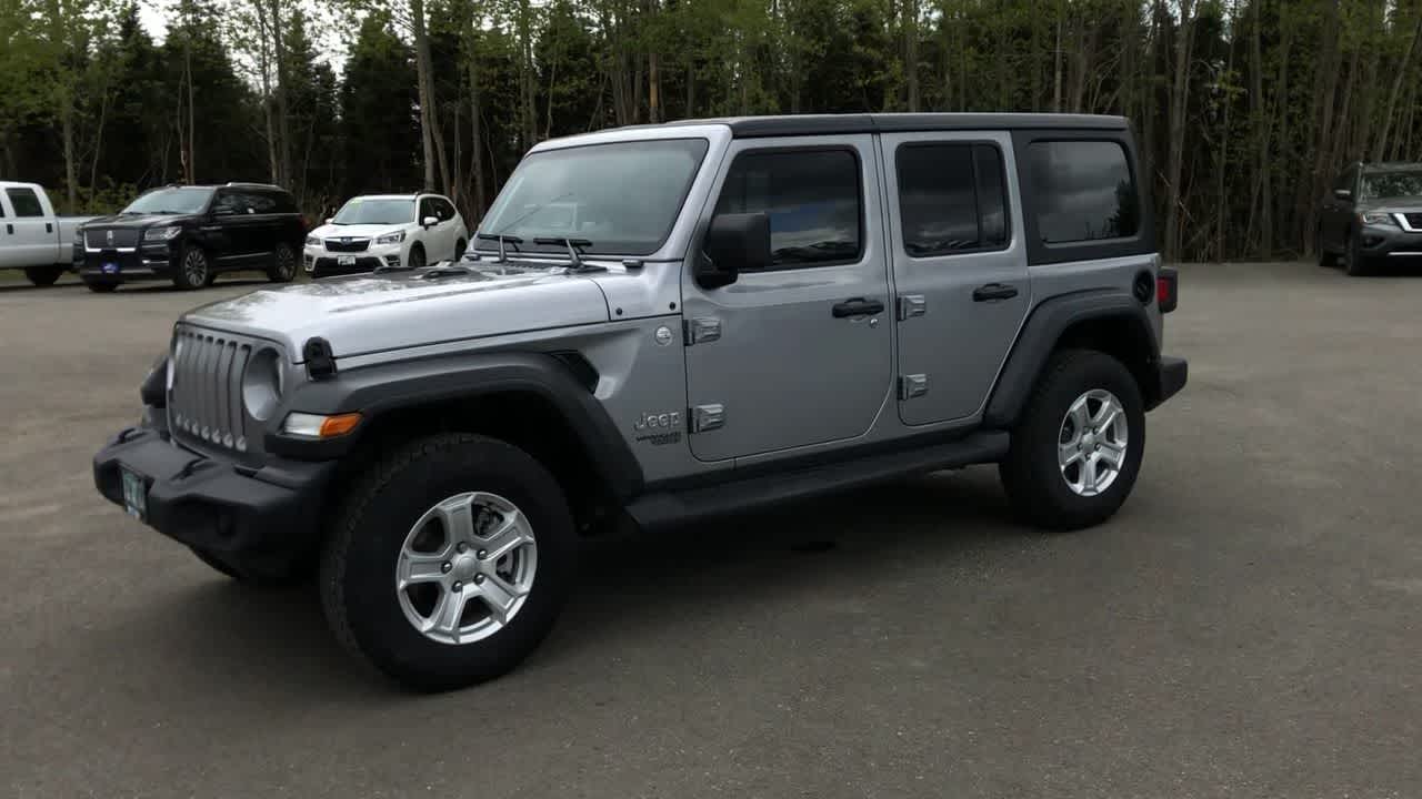 used 2021 Jeep Wrangler car, priced at $36,400