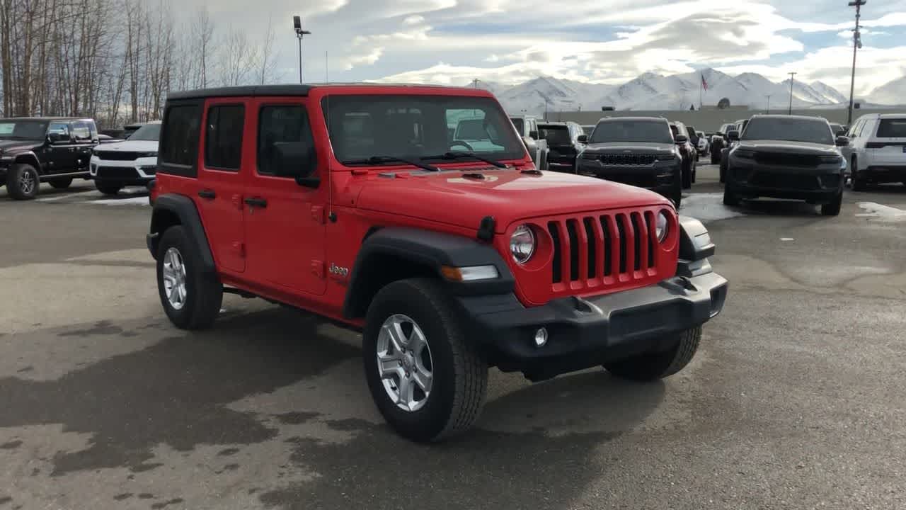 used 2020 Jeep Wrangler Unlimited car, priced at $35,999
