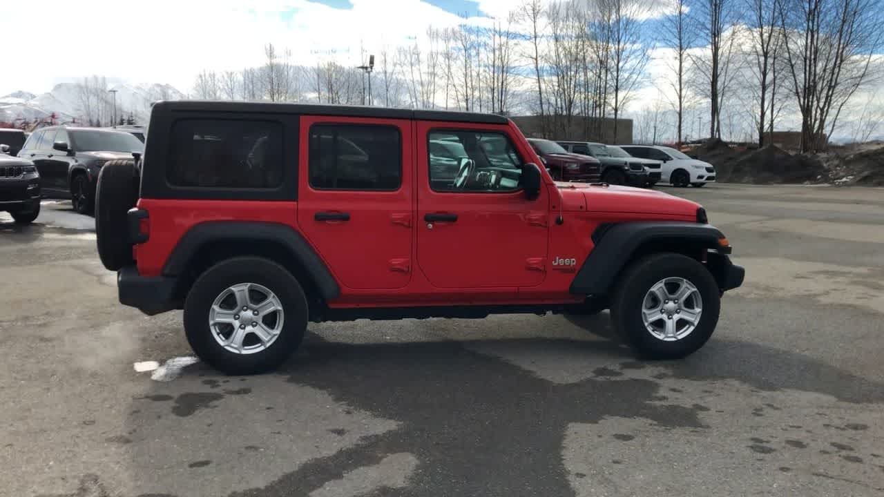used 2020 Jeep Wrangler Unlimited car, priced at $35,999