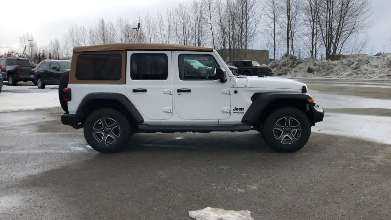 used 2020 Jeep Wrangler Unlimited car, priced at $33,999