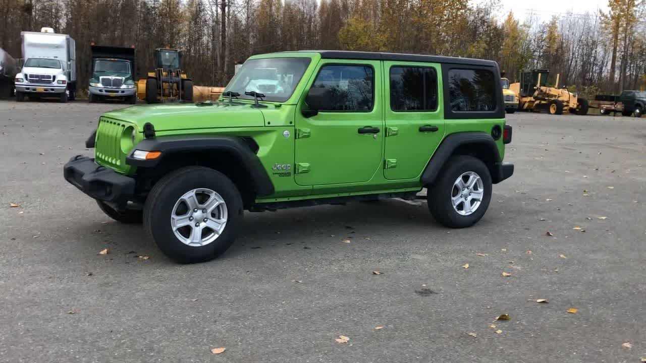 used 2020 Jeep Wrangler Unlimited car, priced at $29,997