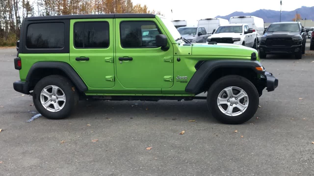 used 2020 Jeep Wrangler Unlimited car, priced at $29,997