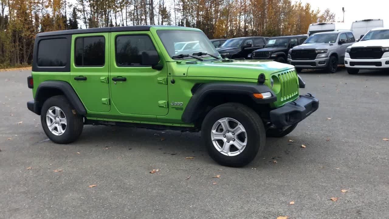 used 2020 Jeep Wrangler Unlimited car, priced at $29,997