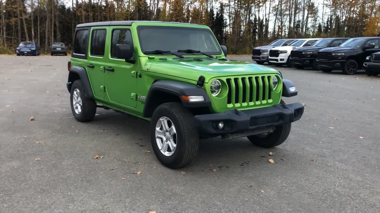 used 2020 Jeep Wrangler Unlimited car, priced at $29,997