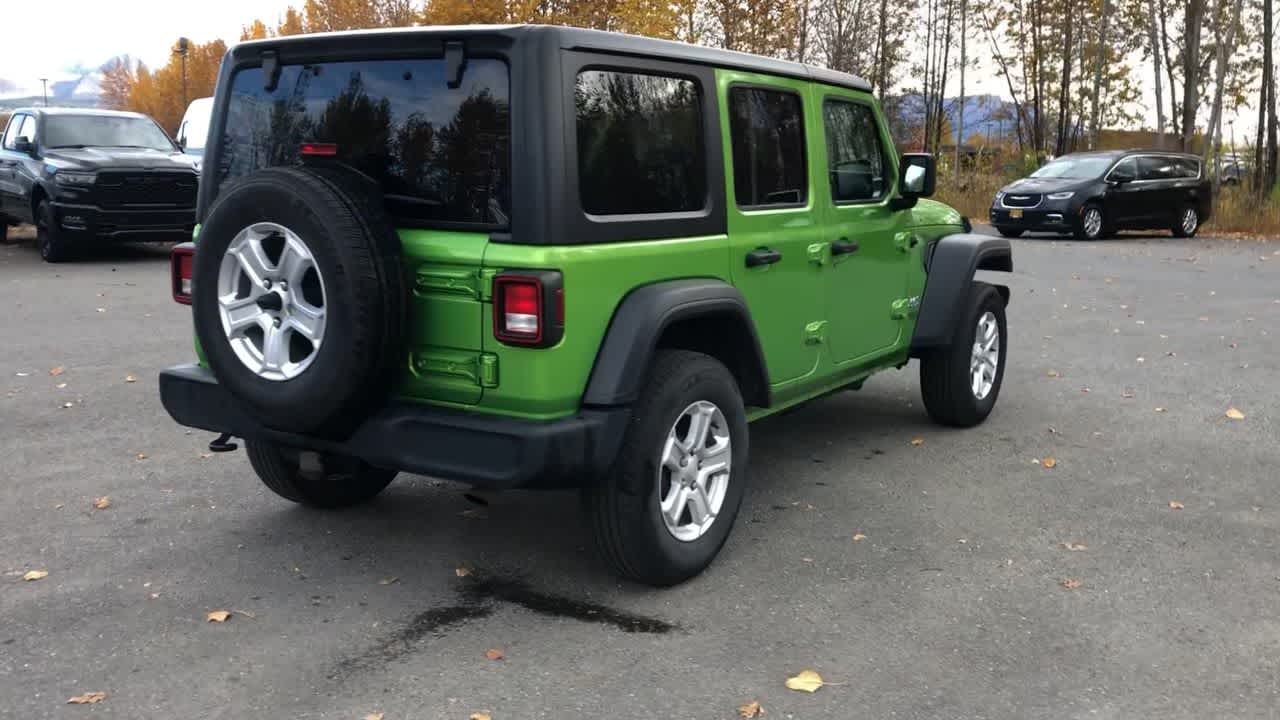 used 2020 Jeep Wrangler Unlimited car, priced at $29,997