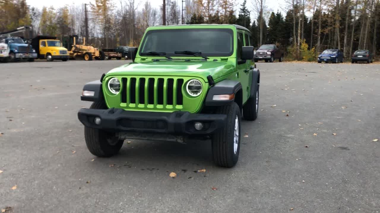 used 2020 Jeep Wrangler Unlimited car, priced at $29,997