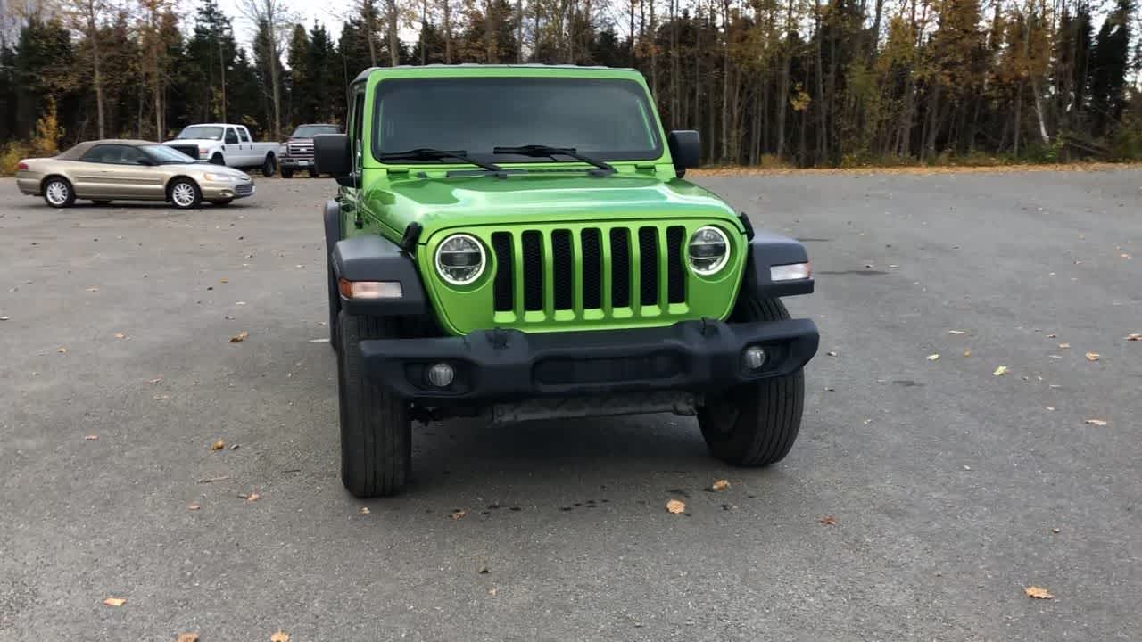 used 2020 Jeep Wrangler Unlimited car, priced at $29,997