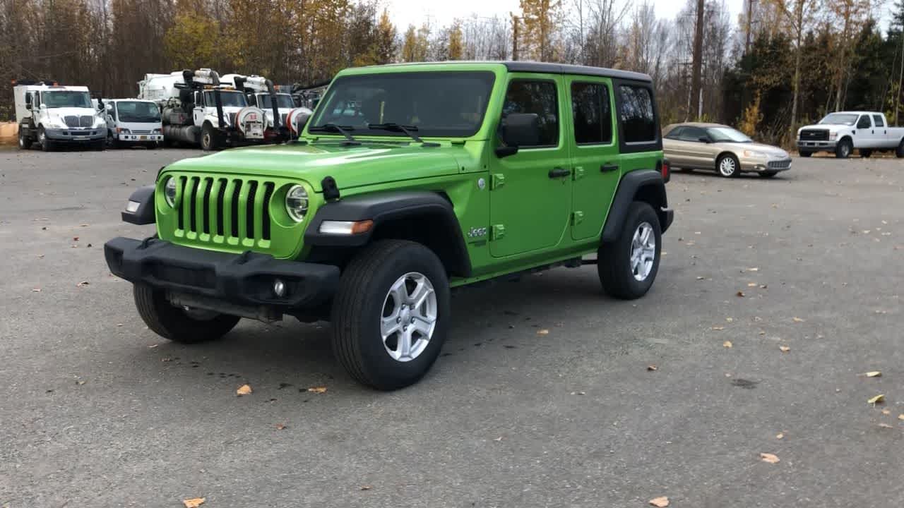 used 2020 Jeep Wrangler Unlimited car, priced at $29,997