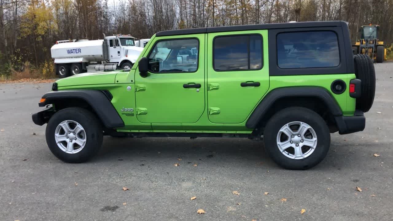 used 2020 Jeep Wrangler Unlimited car, priced at $29,997