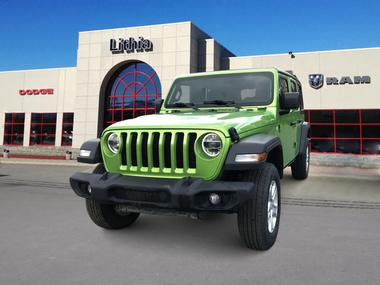 used 2020 Jeep Wrangler Unlimited car, priced at $29,997