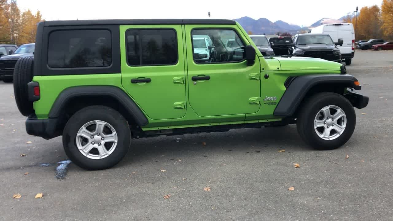 used 2020 Jeep Wrangler Unlimited car, priced at $29,997