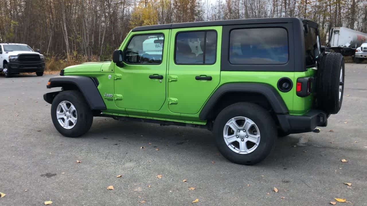 used 2020 Jeep Wrangler Unlimited car, priced at $29,997