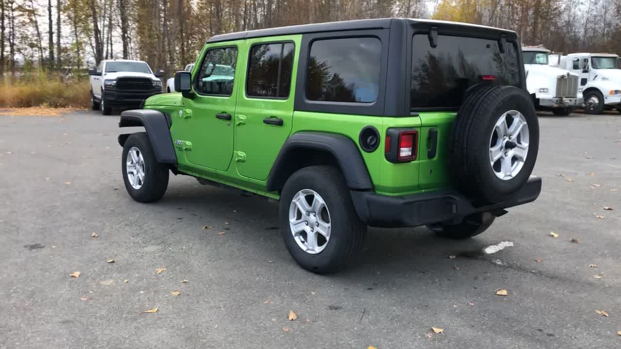 used 2020 Jeep Wrangler Unlimited car, priced at $29,997