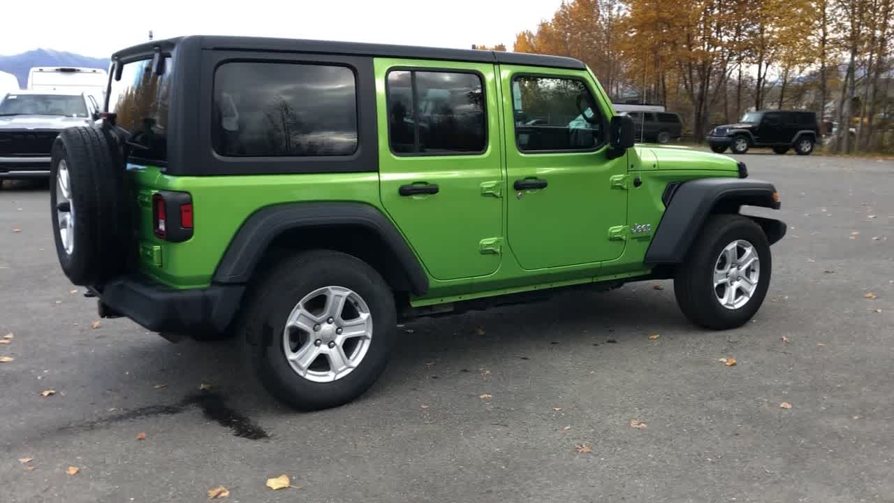 used 2020 Jeep Wrangler Unlimited car, priced at $29,997