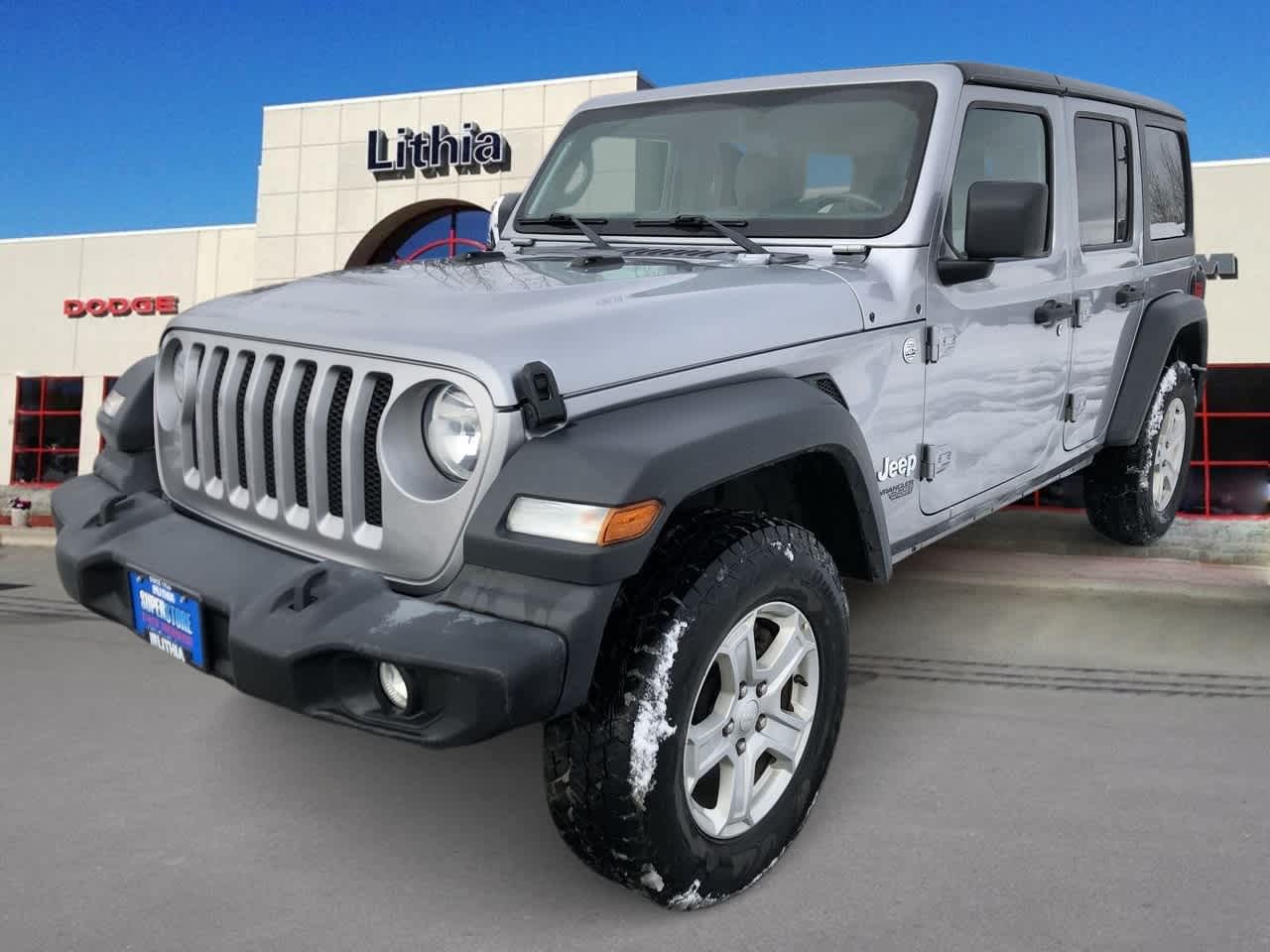 used 2021 Jeep Wrangler car, priced at $30,999