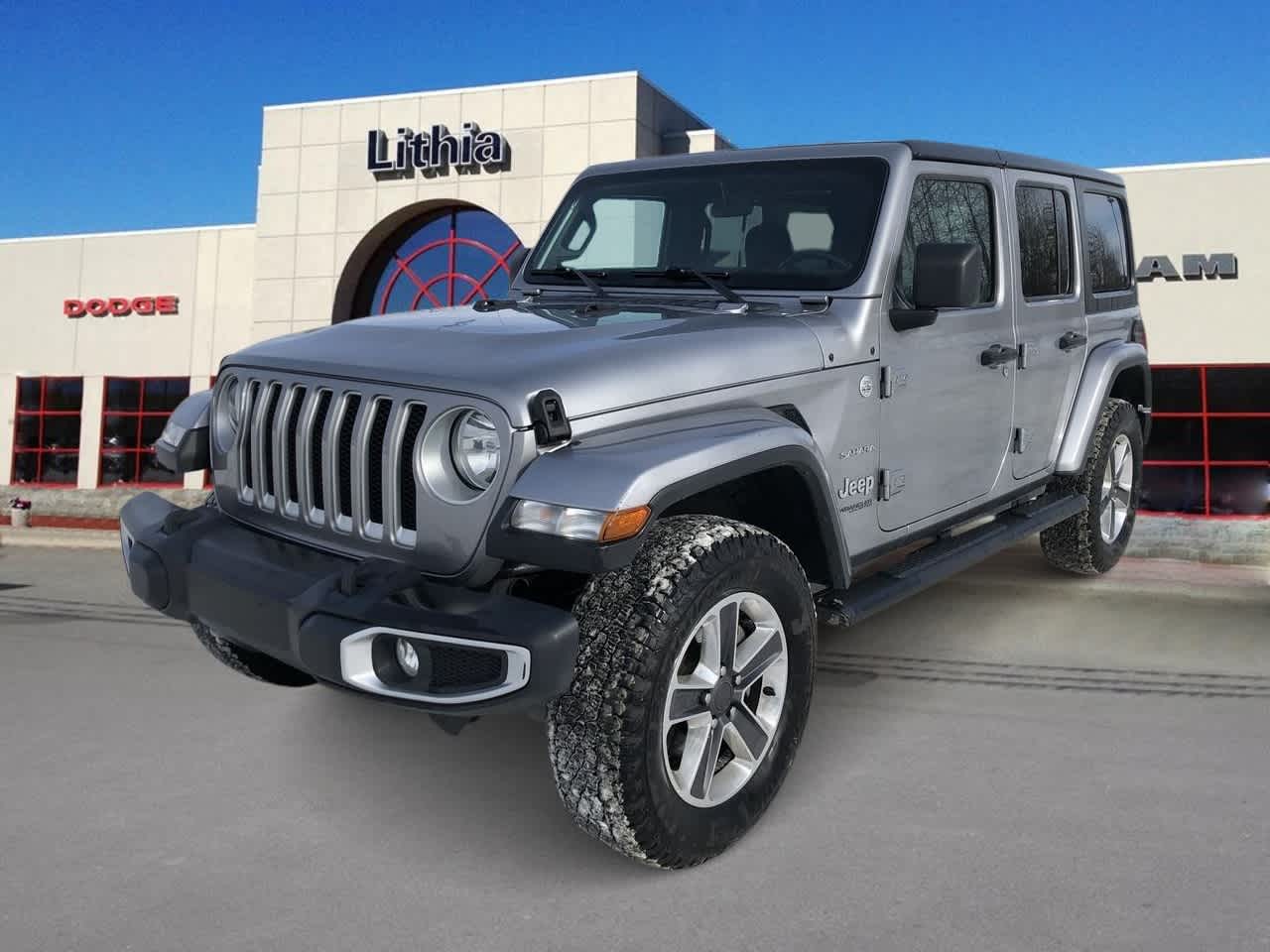 used 2021 Jeep Wrangler car, priced at $38,990