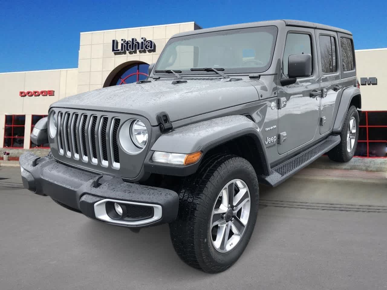 used 2021 Jeep Wrangler car, priced at $38,999