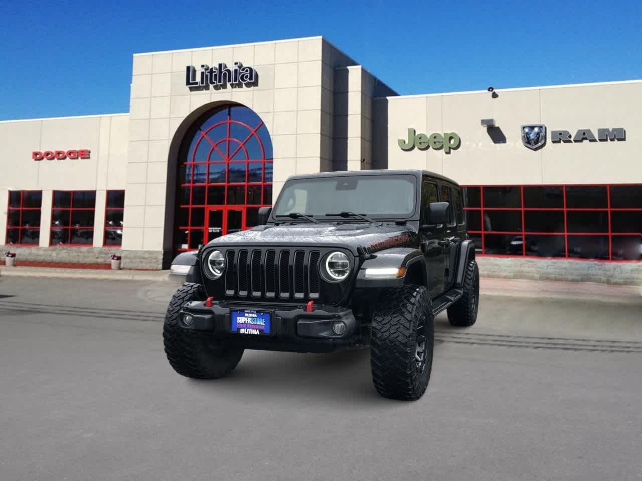 used 2020 Jeep Wrangler Unlimited car, priced at $38,999