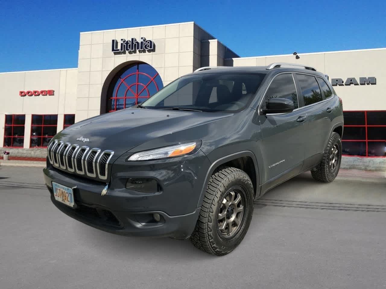 used 2018 Jeep Cherokee car, priced at $22,999