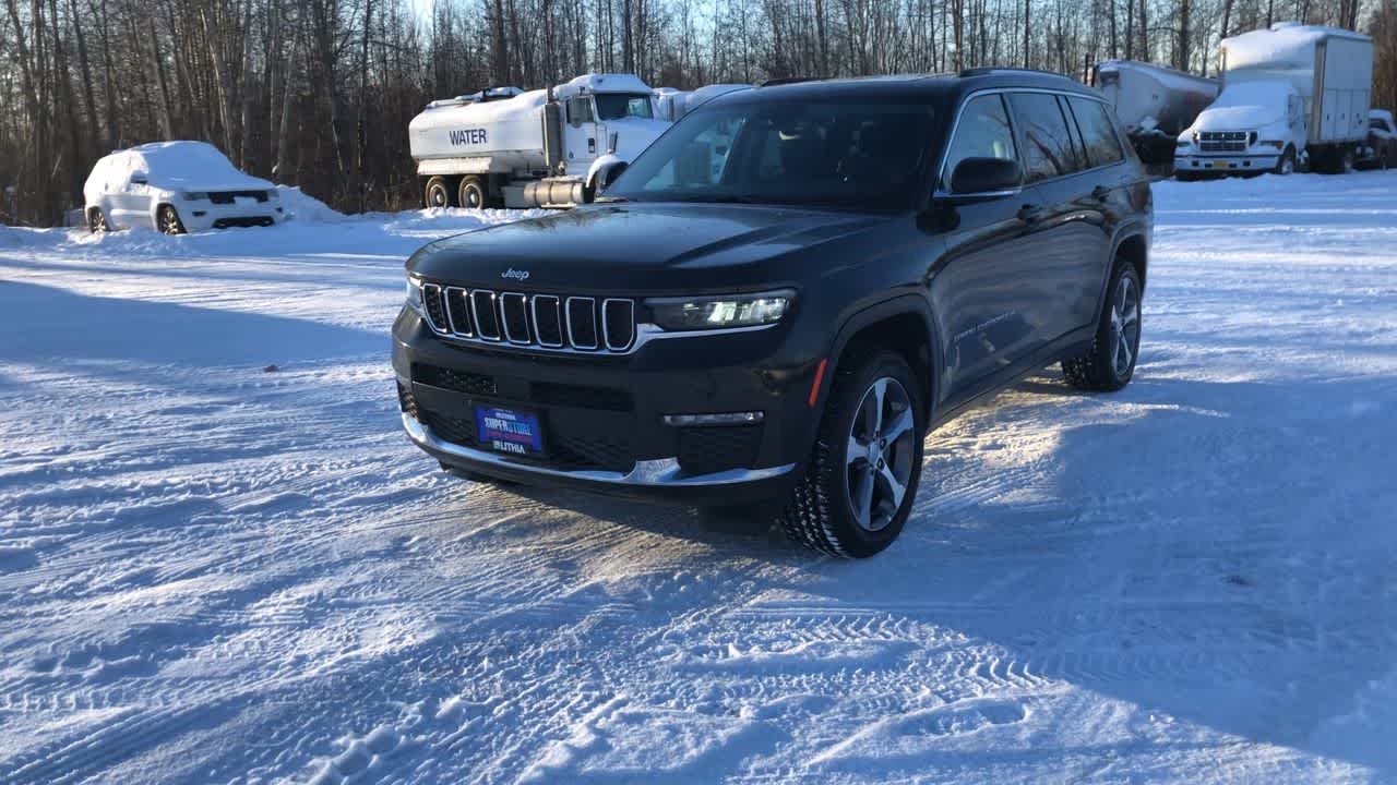 used 2022 Jeep Grand Cherokee L car, priced at $36,990