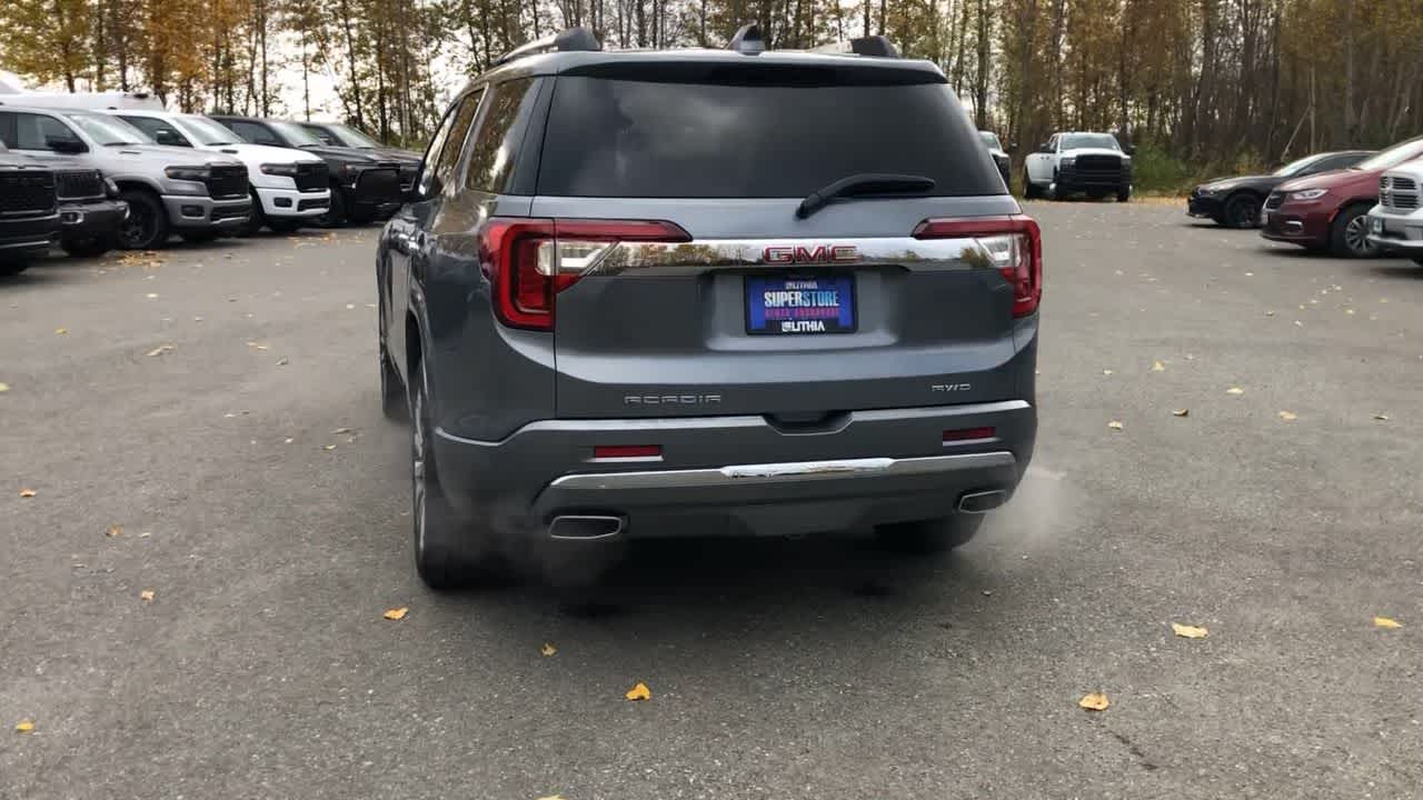 used 2021 GMC Acadia car, priced at $35,500