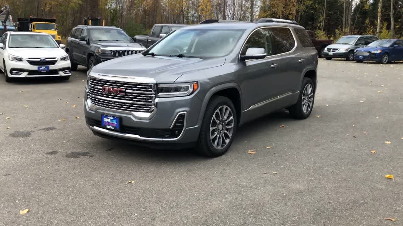 used 2021 GMC Acadia car, priced at $35,500