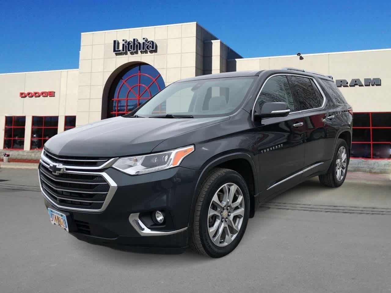 used 2020 Chevrolet Traverse car, priced at $36,990