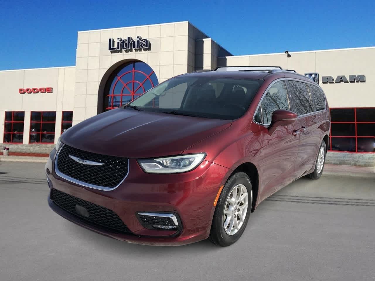 used 2021 Chrysler Pacifica car, priced at $25,100
