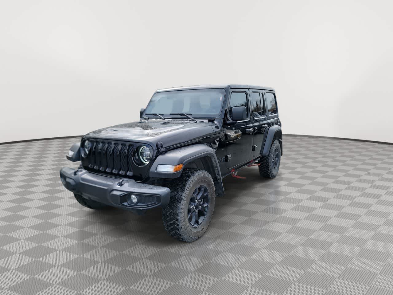 used 2022 Jeep Wrangler car, priced at $34,995
