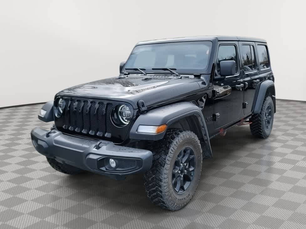 used 2022 Jeep Wrangler car, priced at $34,995