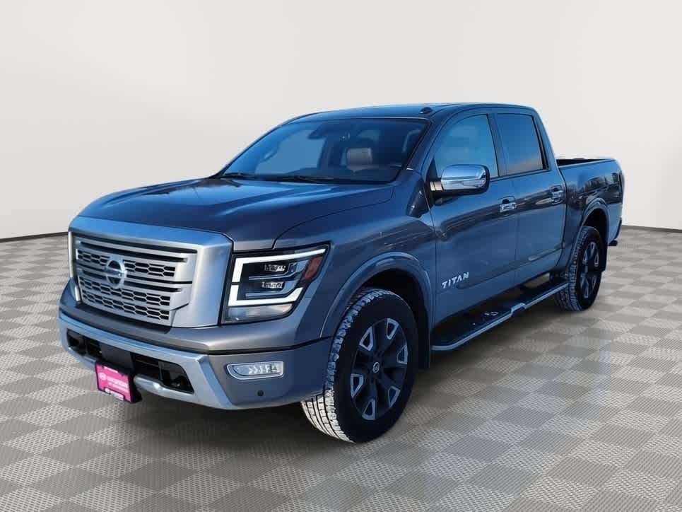 used 2021 Nissan Titan car, priced at $39,993