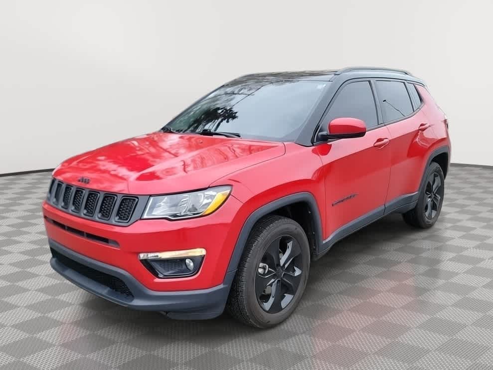 used 2021 Jeep Compass car, priced at $24,942