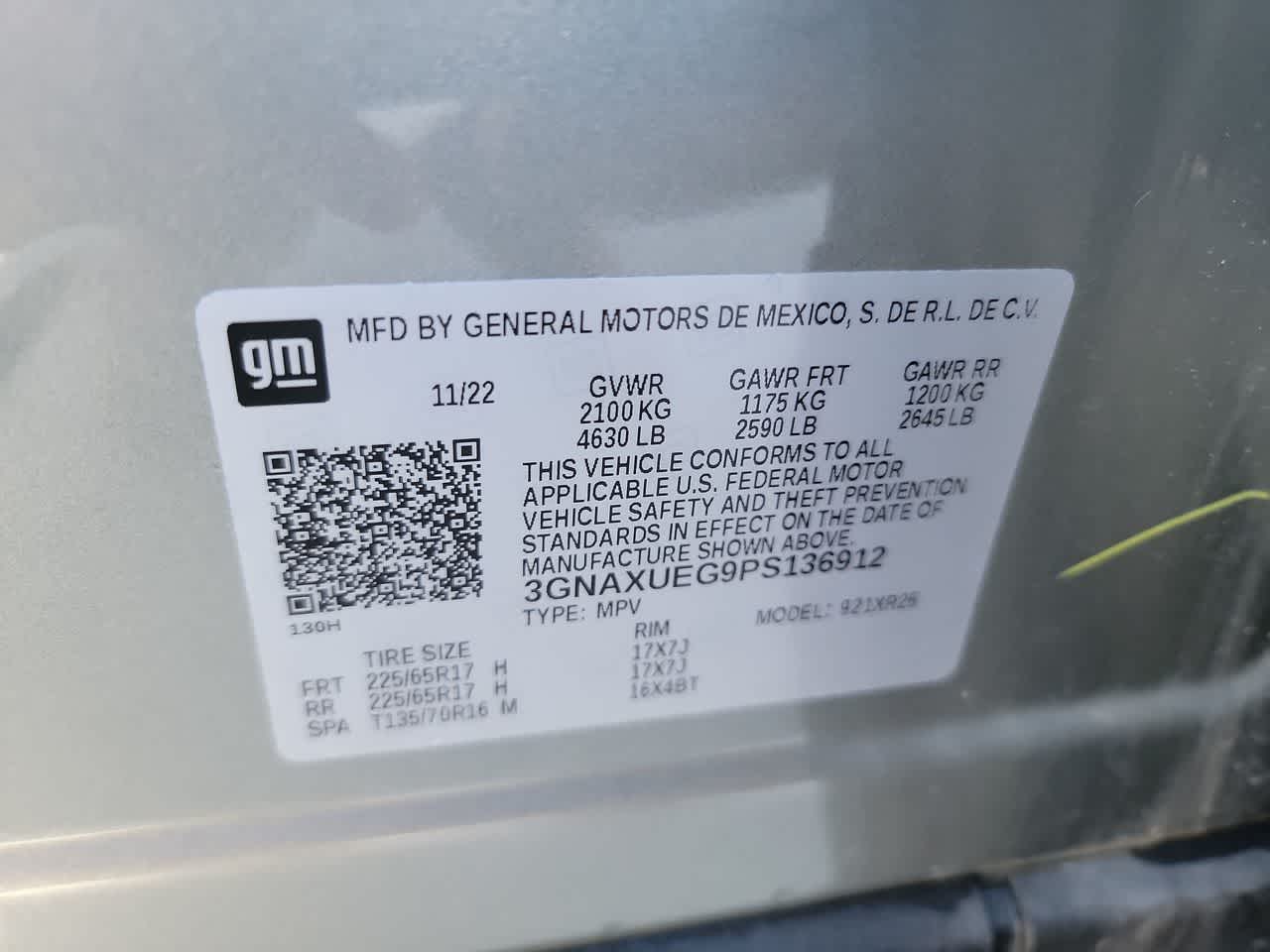 used 2023 Chevrolet Equinox car, priced at $24,995